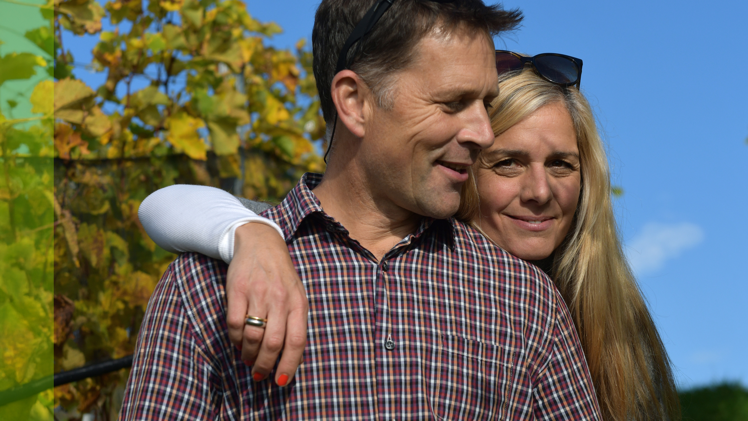 Patricia und Diederik Didi Michel - Weingut Diederik Küsnacht Zürichsee - Foto Reto Nothacker
