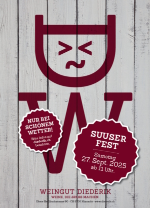 Suuserfest Weingut Diederik 27. September 2025