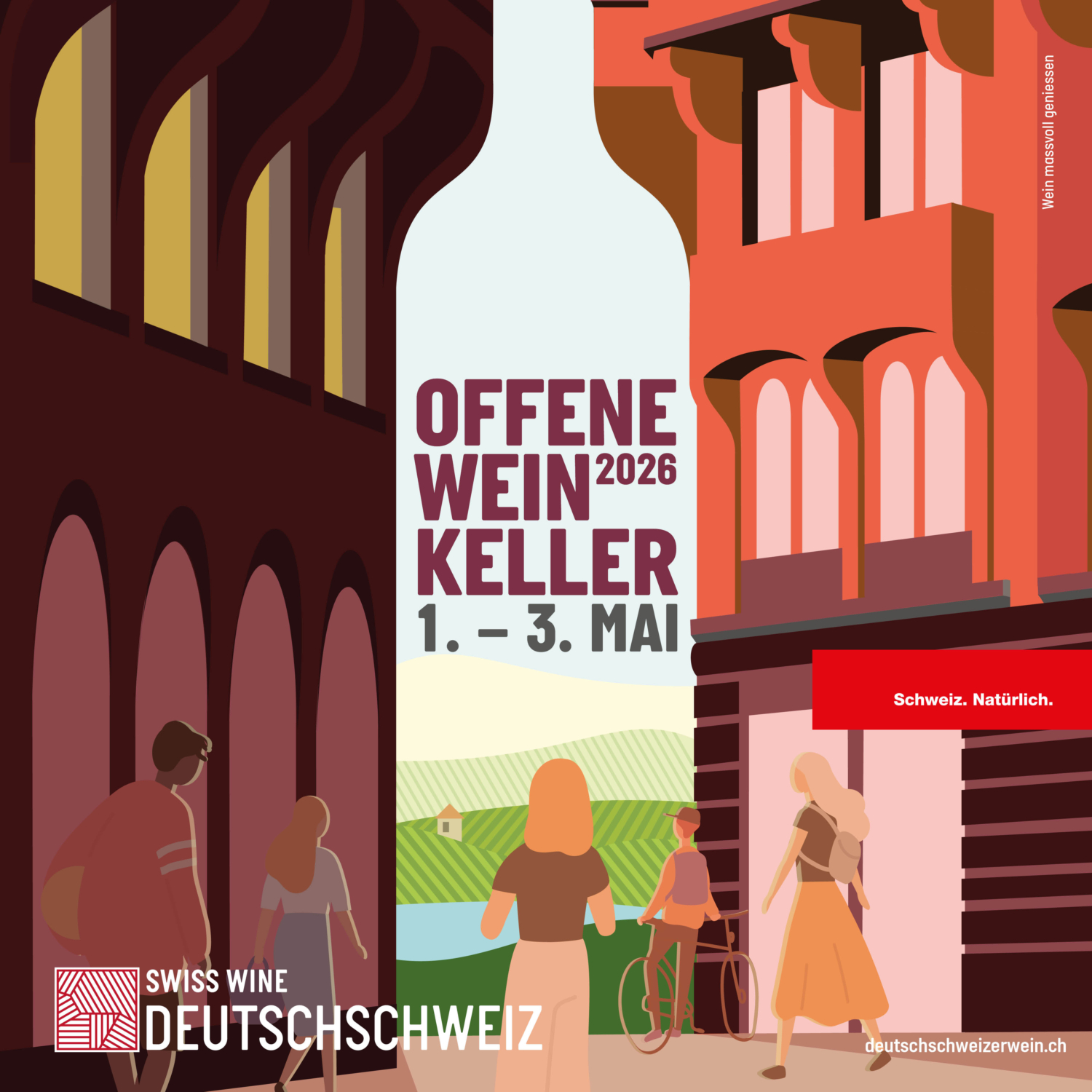 Offene Weinkeller 2026 Weingut Diederik Küsnacht 1. Mai, 2. Mai, 3. Mai